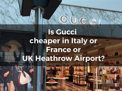 is gucci cheaper in the bahamas